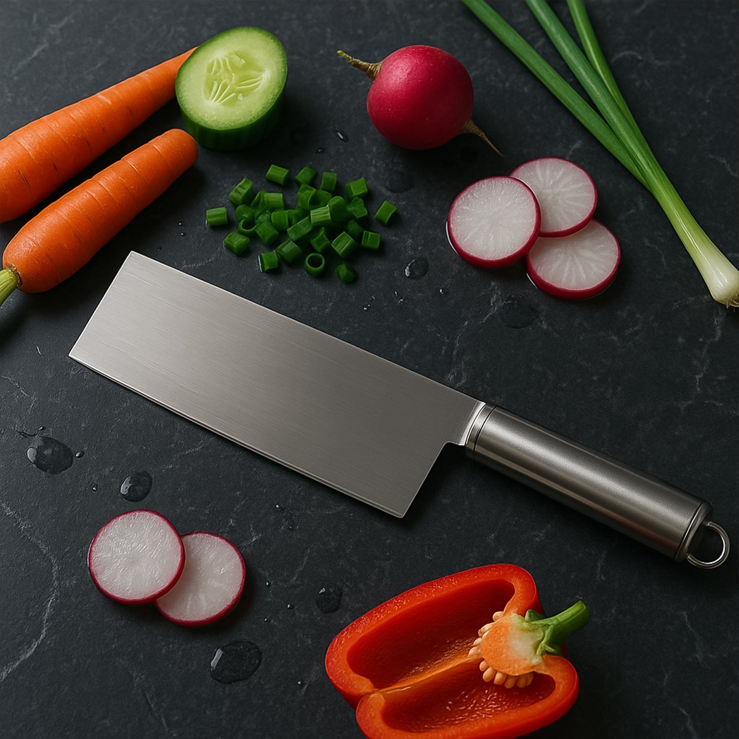 vegetable cleaver knife ultra-sharp